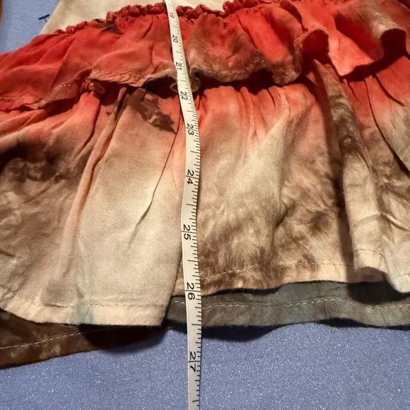 Entro Blue and Red Tiered Tank Top - Picture 6 of 8